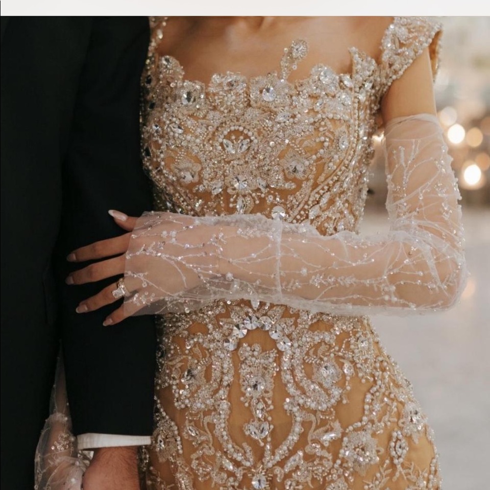 Albina Dyla Embroidered Corset dress